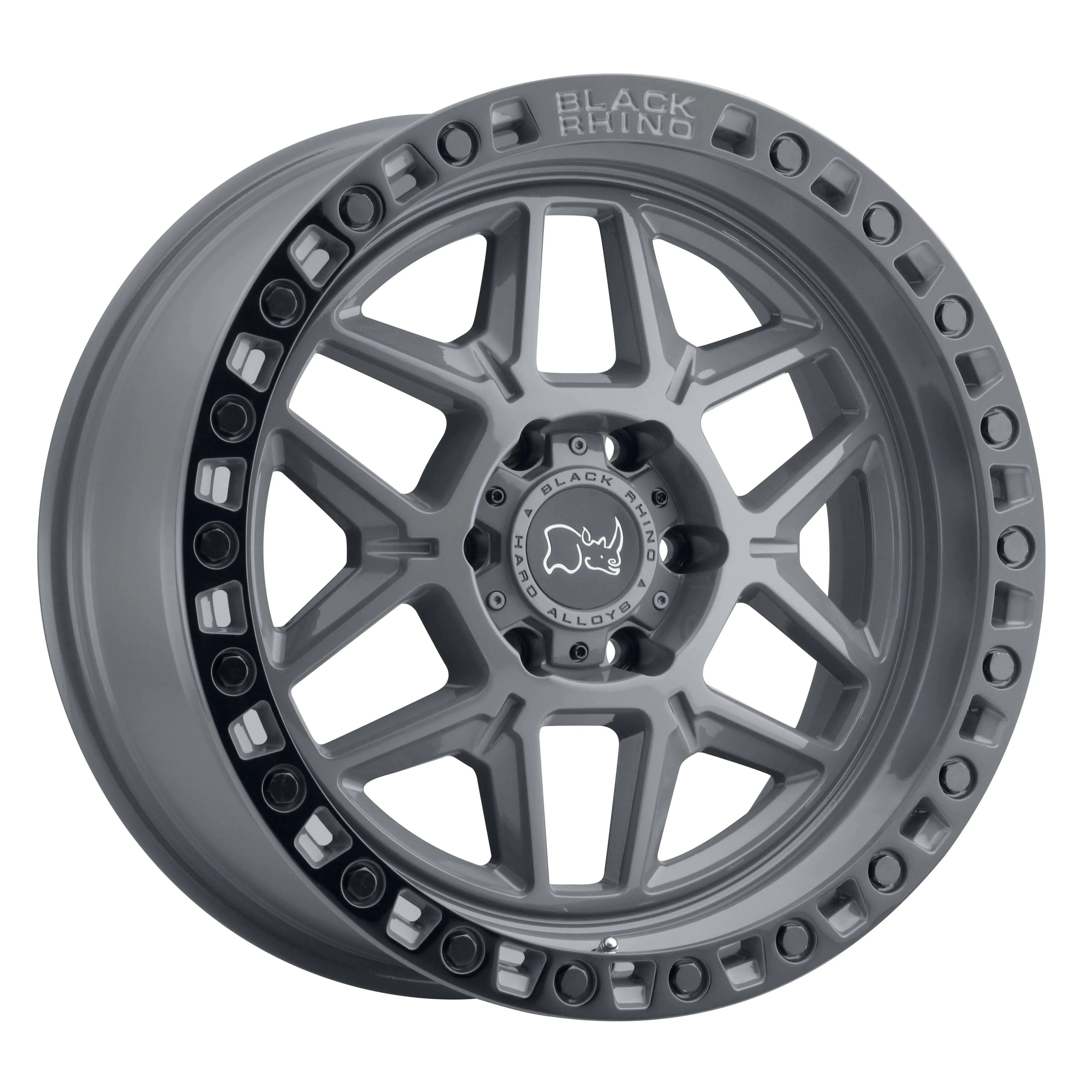 Black Rhino Kelso Battleship Gray 6-Lug Wheel; 17x9; 0mm Offset (21-24 Tahoe)