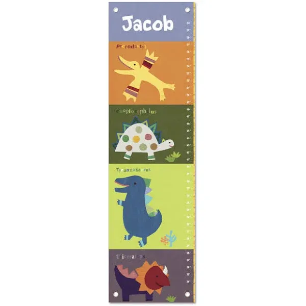 Dinosaur Personalized Growth Chart