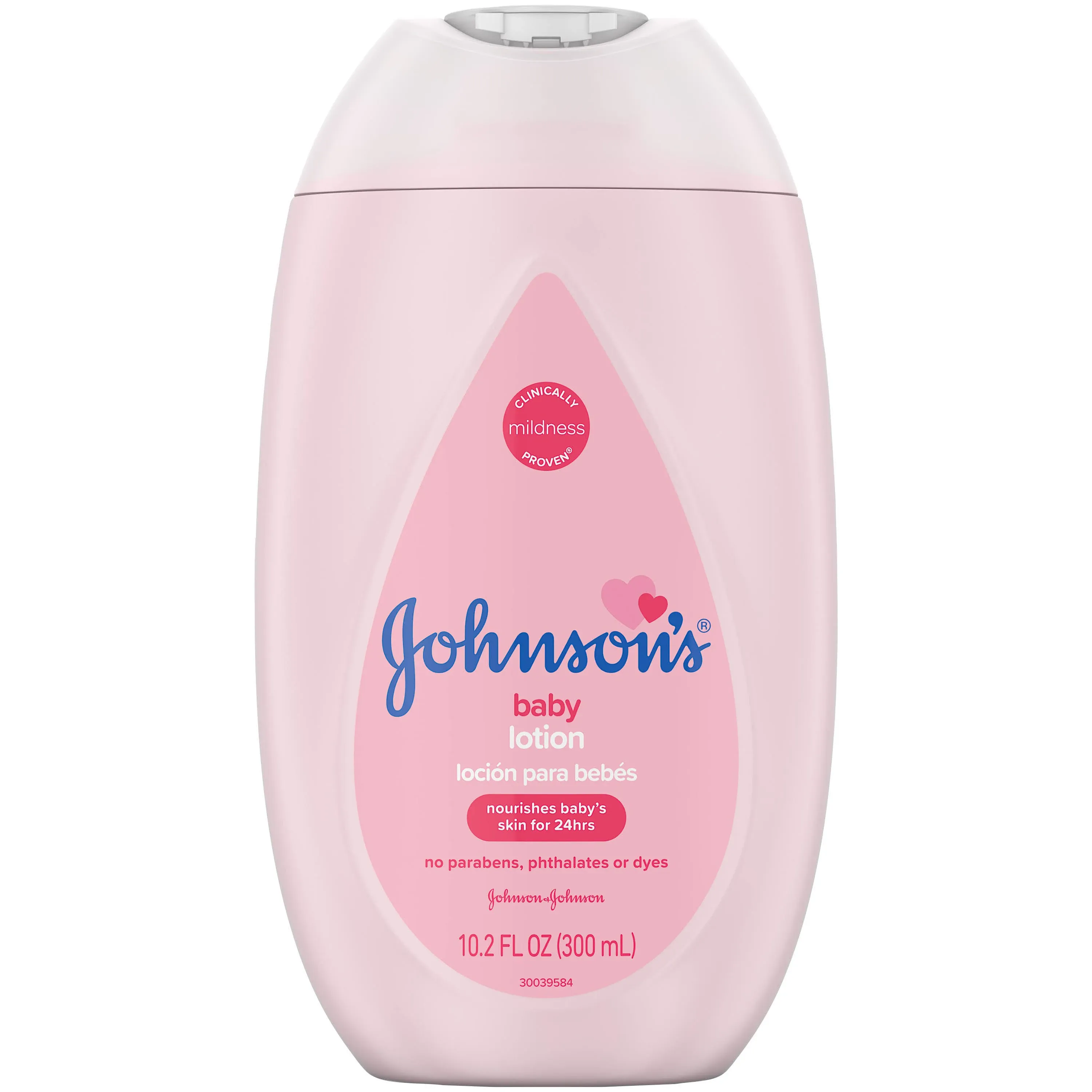 Johnson's Baby Moisturizing Lotion 3.4 Fl Oz / 100ml, Flight Friendly Bottle (Pack of 6) 100mL - 6pk