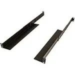 Navepoint Universal 1U Rack Mount 4-Post Shelf Rail for Dell Compaq IBM HP APC ...