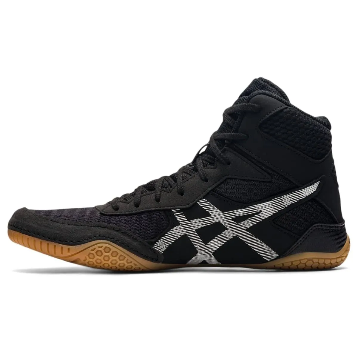 ASICS Matcontrol 2 Black/White Men's Wrestling Shoes, Size: 13