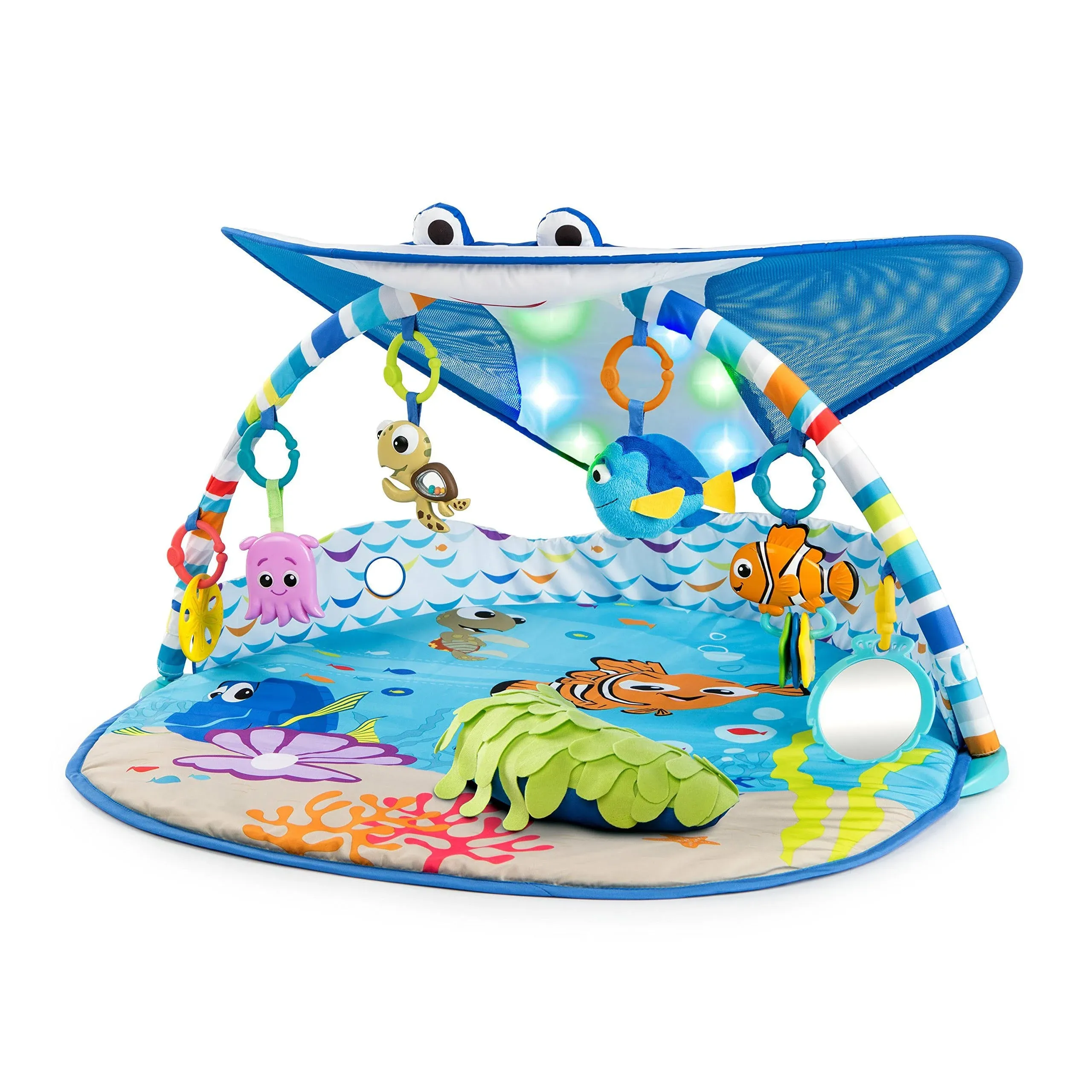 Disney Baby Finding Nemo Mr. Ray Ocean Lights & Music Activity Play Gym