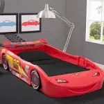 Disney/pixar Cars Lightning Mcqueen Twin Bed By Delta Children