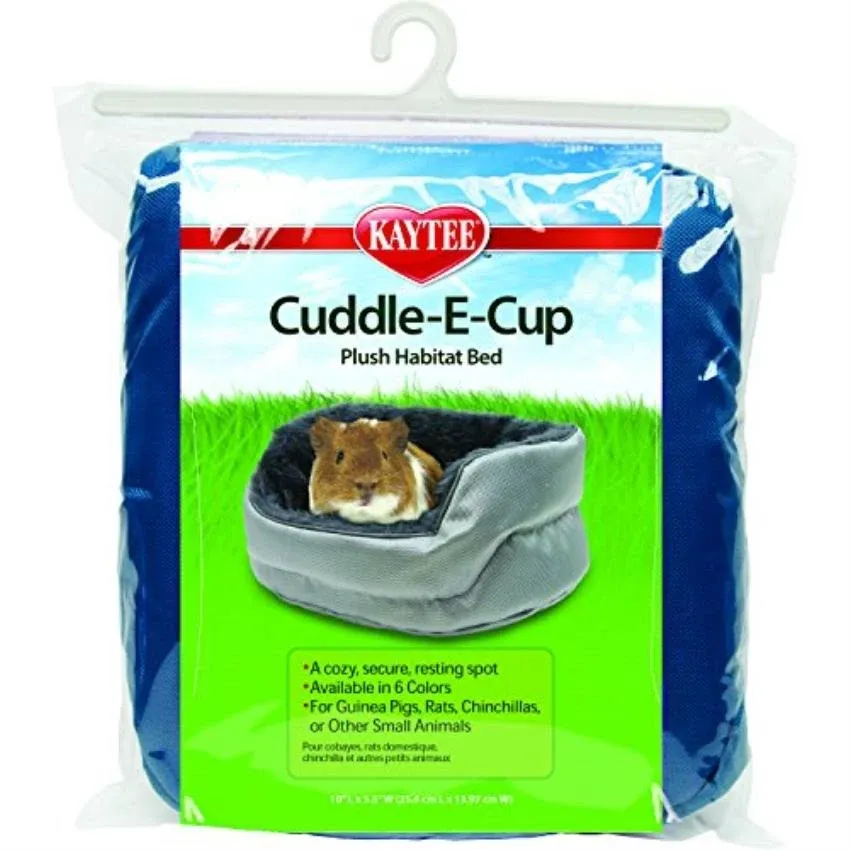 Kaytee Critter Cuddle-E-Cup Small Pet Bed Assorted Color 1 count 12&#034;x 10&#034;x 5.5&#034;