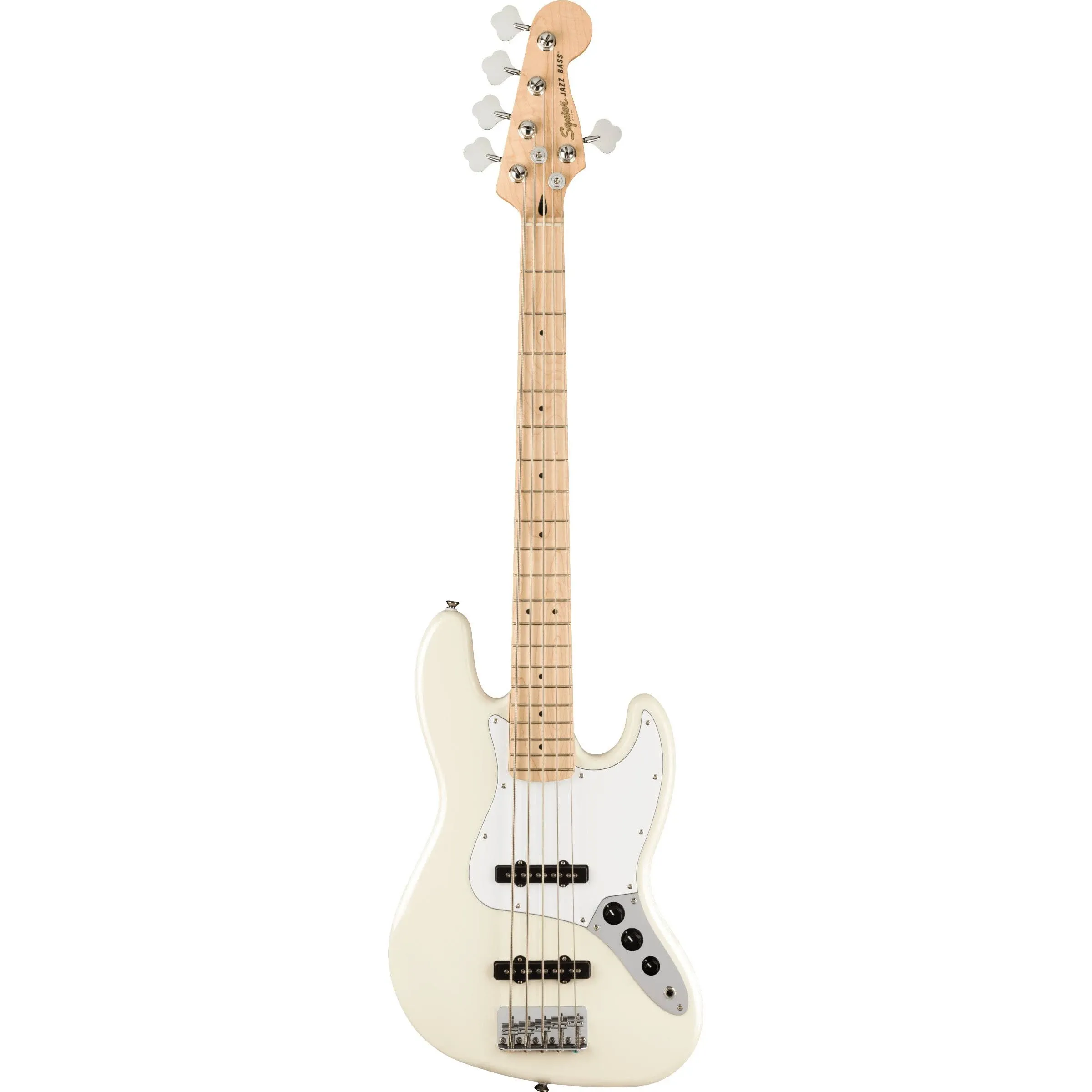 Squier Affinity Jazz Bass V MN, Olympic White