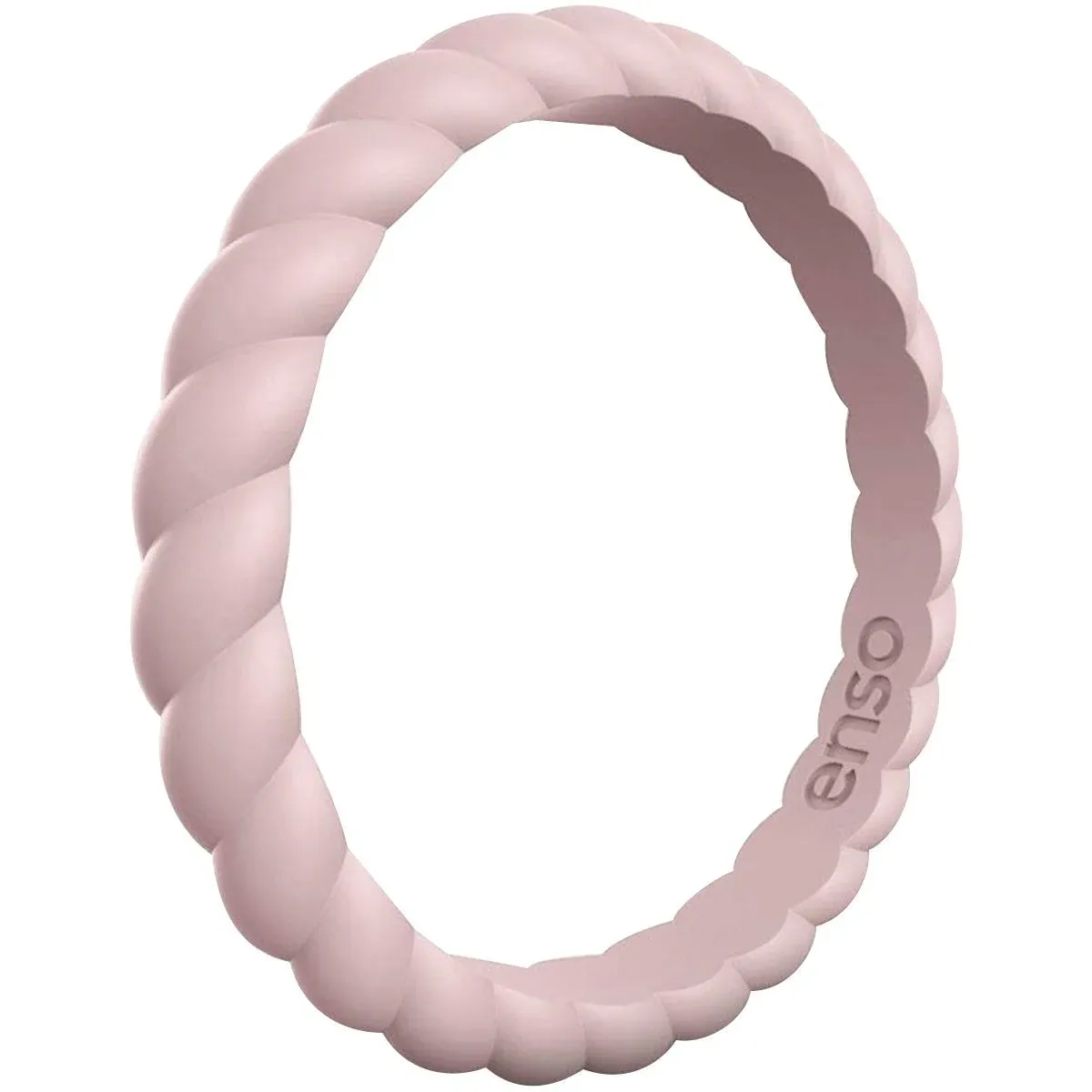 Enso Rings Braided Stackable Silicone Ring