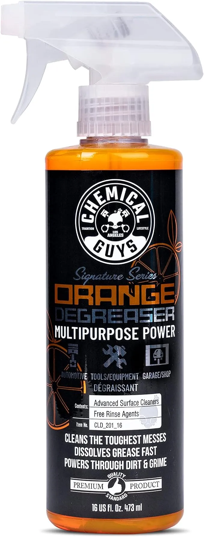 Chemical Guys CLD_201_16 - Signature Series Orange Degreaser (16 oz)