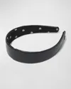 Bessette Faux Leather Headband 