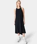 Sweaty Betty Explorer Ace Midi Dress, Black, Women's XS