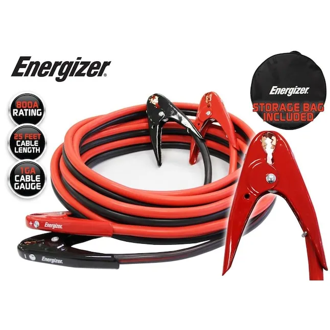 Energizer ENB Series 25-ft 1-Gauge Standard Jumper Cable