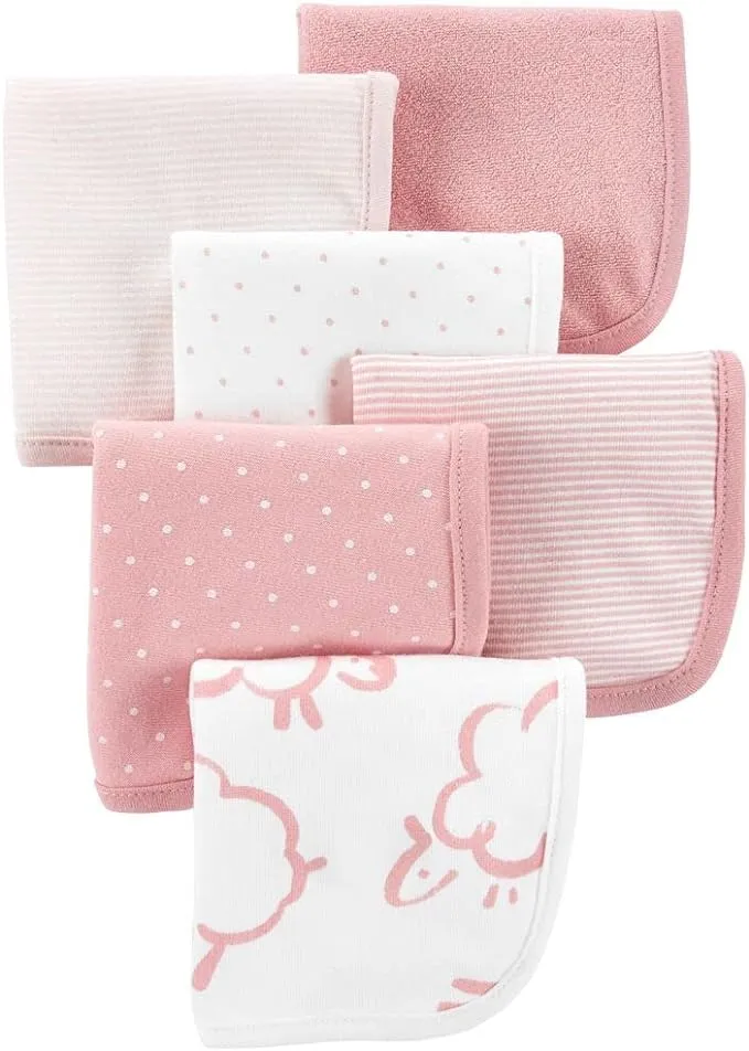 Carter's Baby Girls Wash Cloths