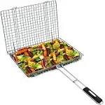 Grill Basket Extra Large,Grill Accessories for Outdoor Grill,Grilling Gifts for