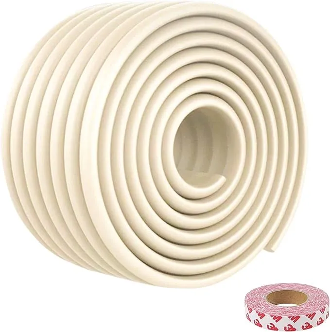 Baby Proofing Edge Guards Padding 12.5ft Extra Wide Edge Protectors with Adhe...