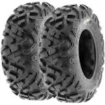 Pair of 2 SunF Power.II All-terrain ATV UTV Off Road Tires 22x7-10 22x7x10,6 PR Tubeless A051