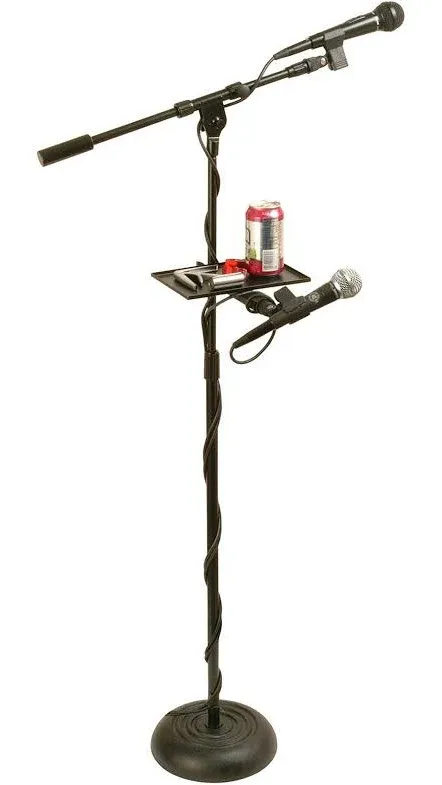 On-Stage MST1000 U-Mount Mic Stand Tray with Clamp