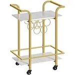 HOOBRO 2-Tier Bar Cart