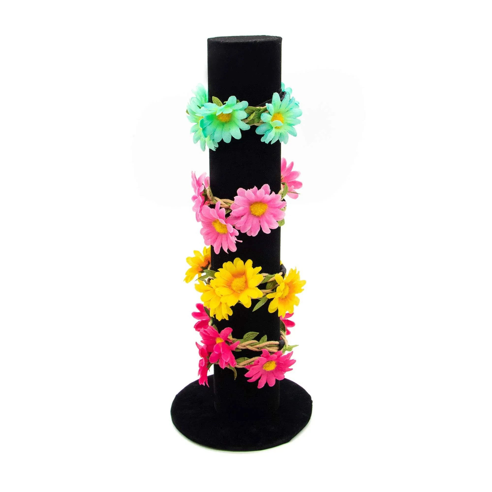 AUEAR, Velvet Vertical Tower Display Bracelet Tower Vertical Hair Band T-Bar ...