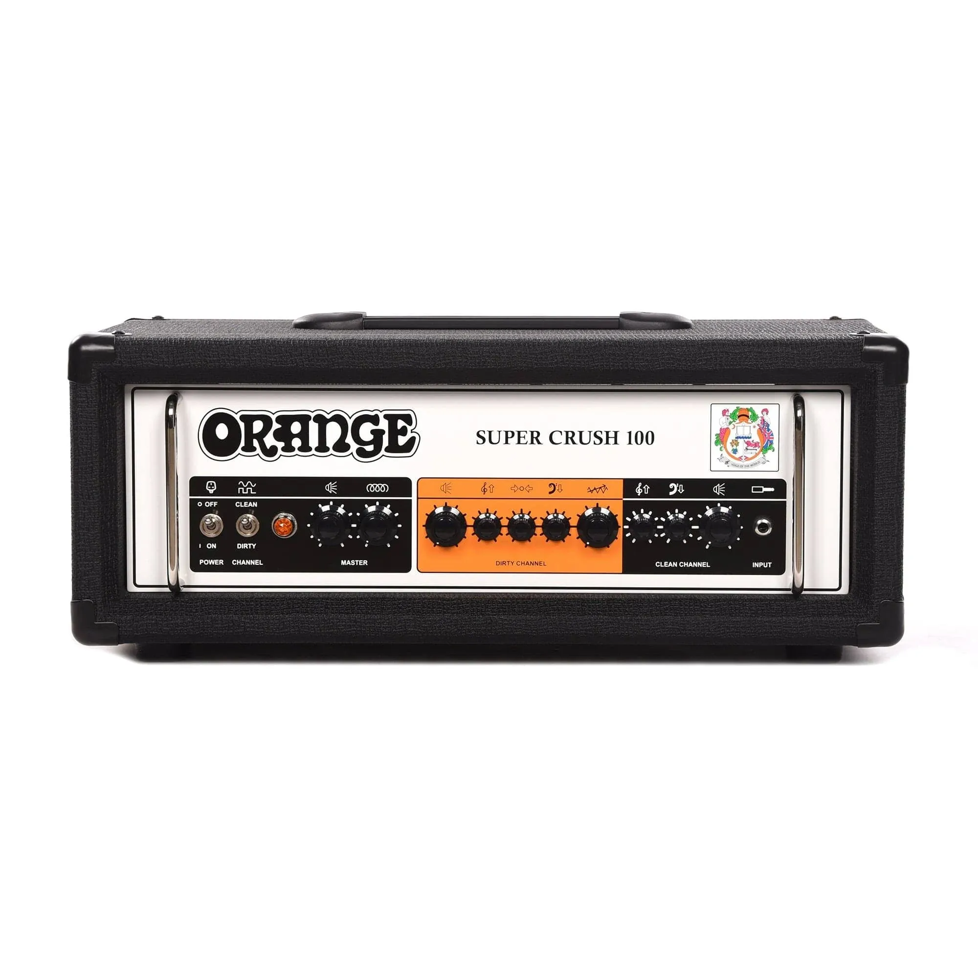 Orange Super Crush 100 Head Black