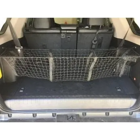 Eaccessories ea Rear Trunk Organizer Cargo Net for Toyota 4Runner (3 Row Models ...