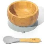 Bamboo Baby Suction Bowl + Spoon