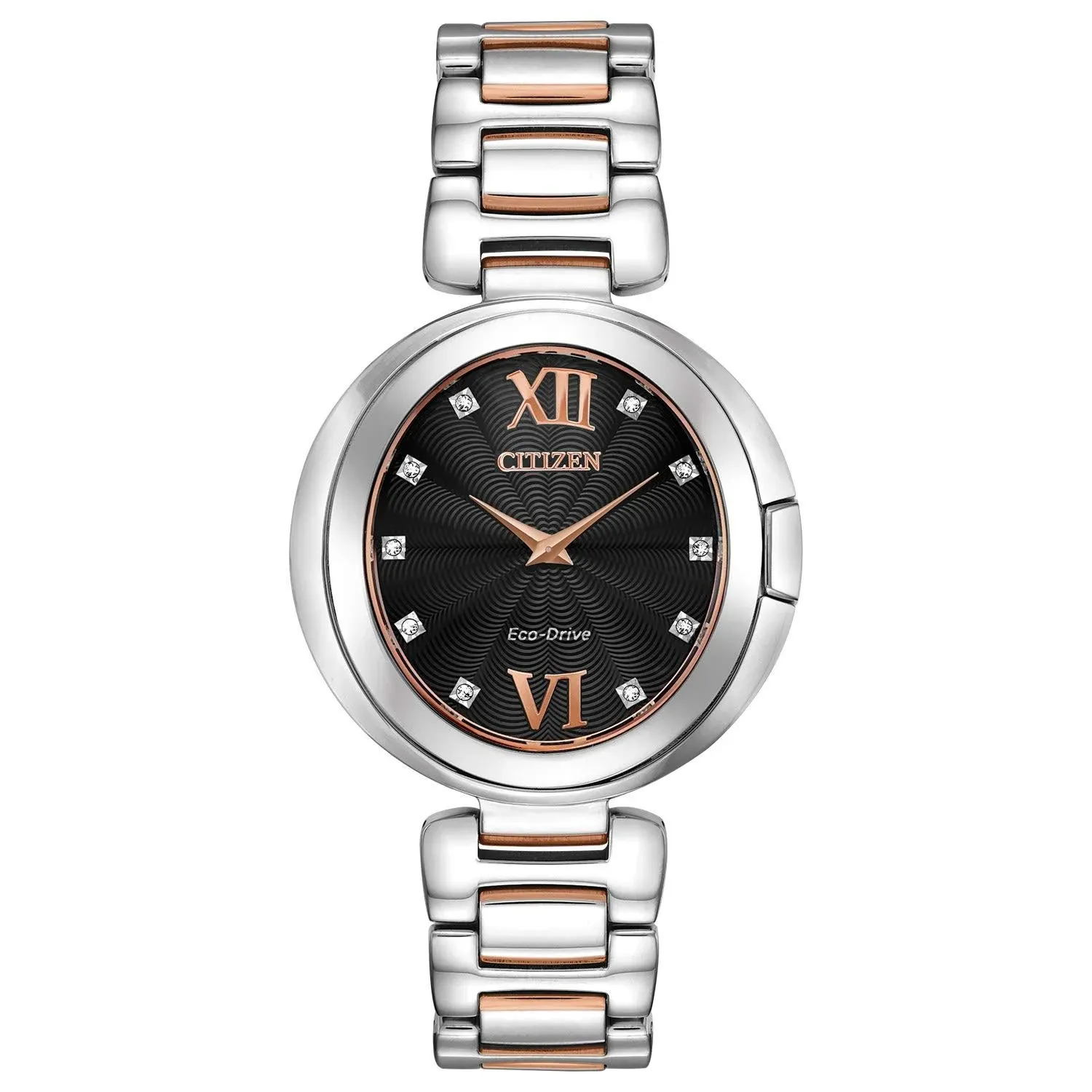 Citizen Capella Eco-Drive Women&#039;s Diamond Accent Watch 34MM EX1516-52E