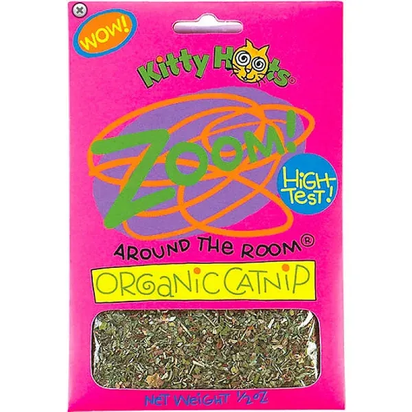 Fat Cat Zoom Around The Room High-Test Organic Catnip 0.5-oz