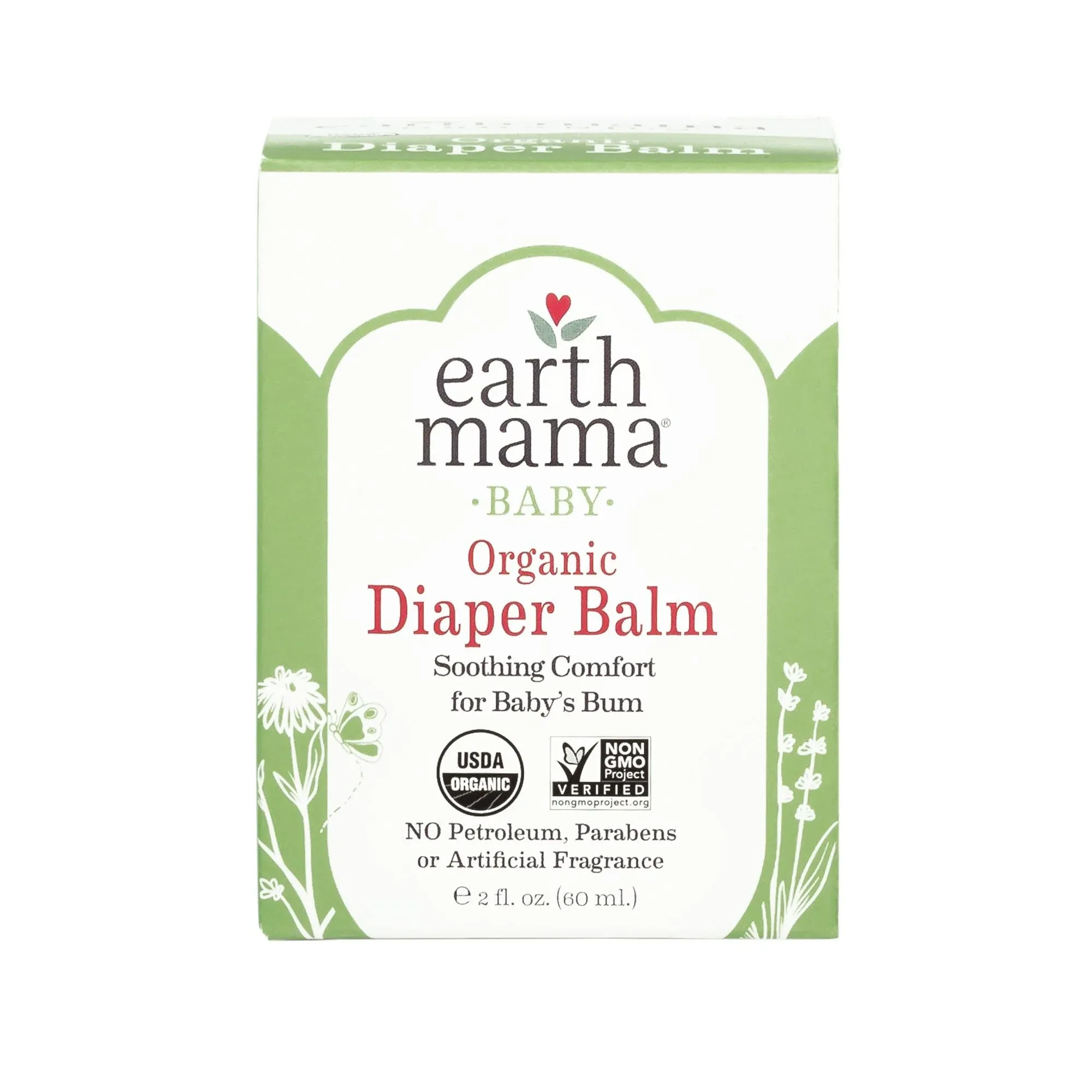 Earth Mama Organic Diaper Balm - 2 oz