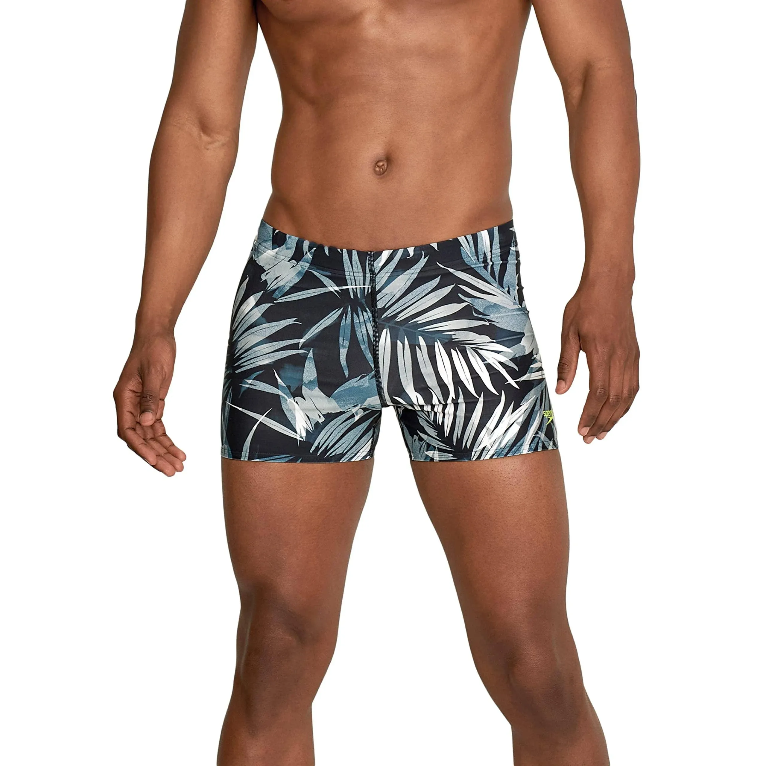 Speedo Men's Swimsuit Square Leg Printed