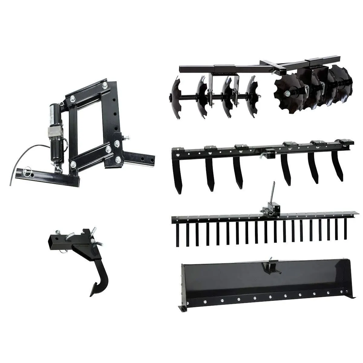 MotoAlliance Impact Implements 6-Piece Hydraulic Agricultural Kit for ATV, UTV ...