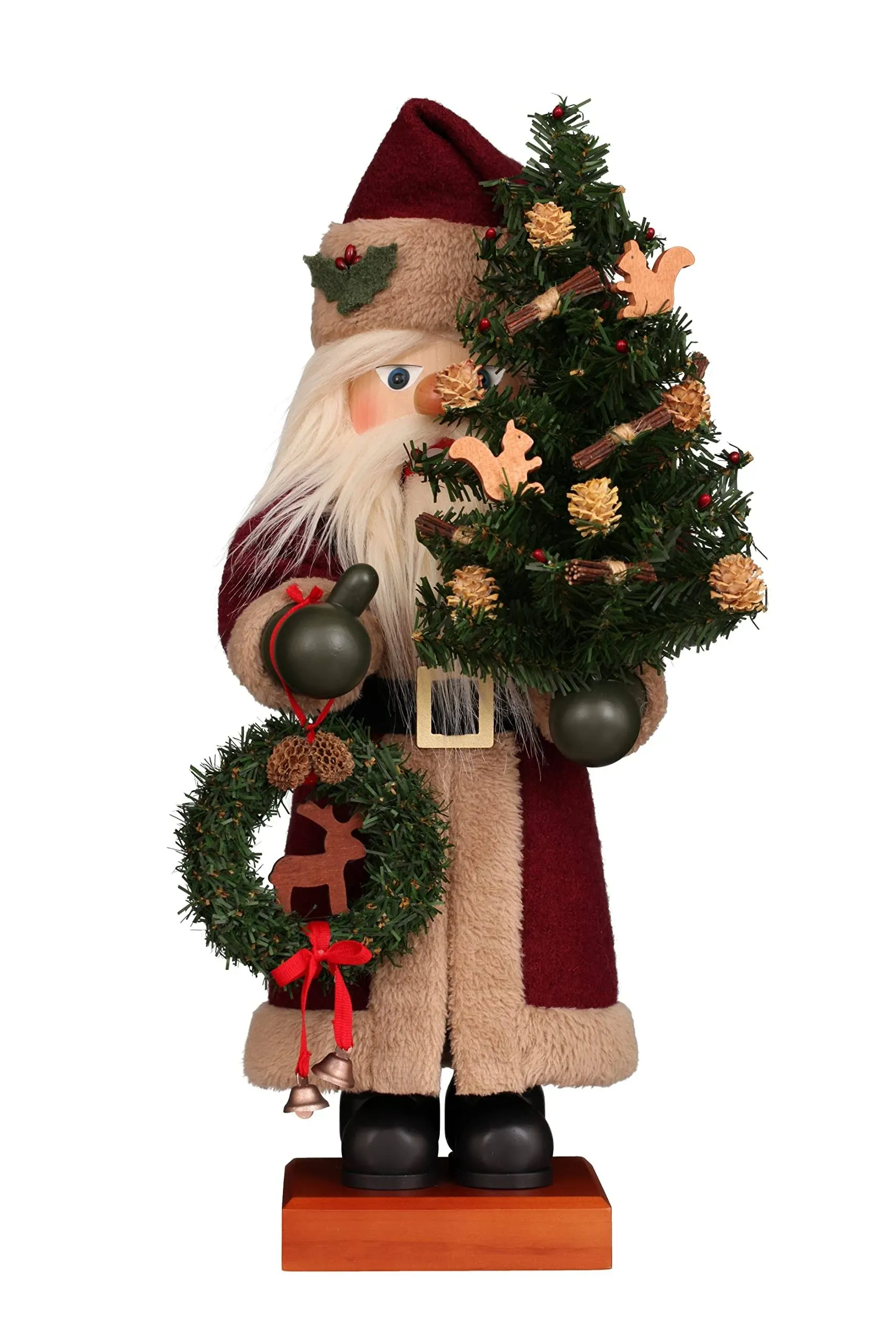 Christian Ulbricht Premium Nutcracker - Woodland Santa - 18.75"H