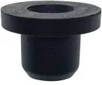 HORTIPOTS 1/4 Inch Rubber Grommet Pack of 25 Top Hat, 6 mm ID Small Tophat for