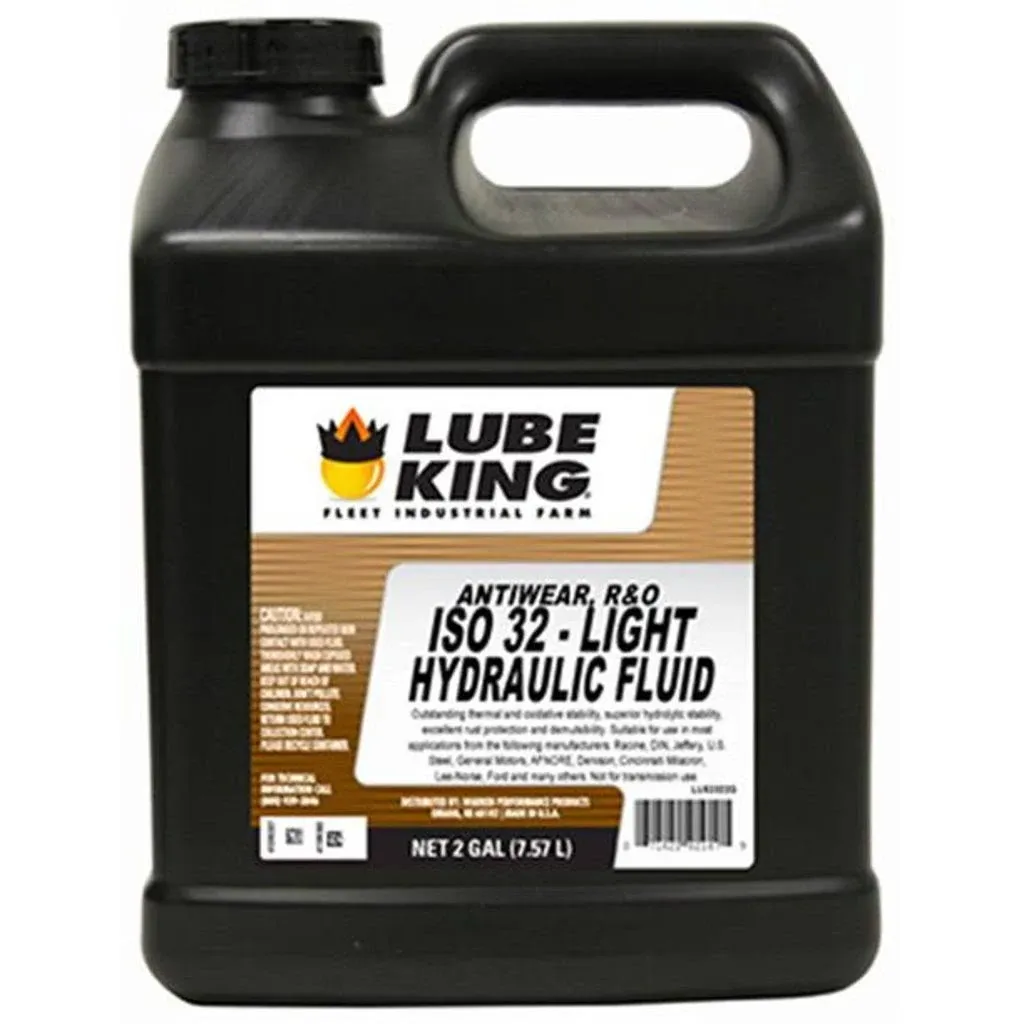 Lube King LU52322G AW ISO 32 Hydraulic Fluid- 2 Gallon