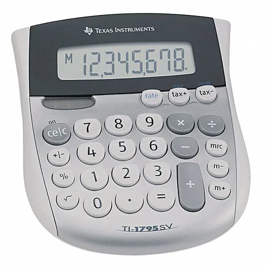 Texas Instruments TI-1795 SV Standard Function Calculator