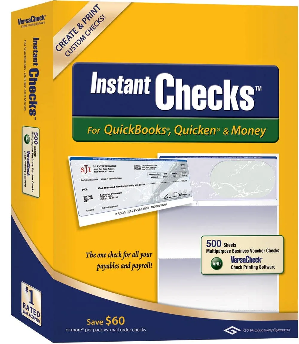 VersaCheck Instant Checks for QuickBooks