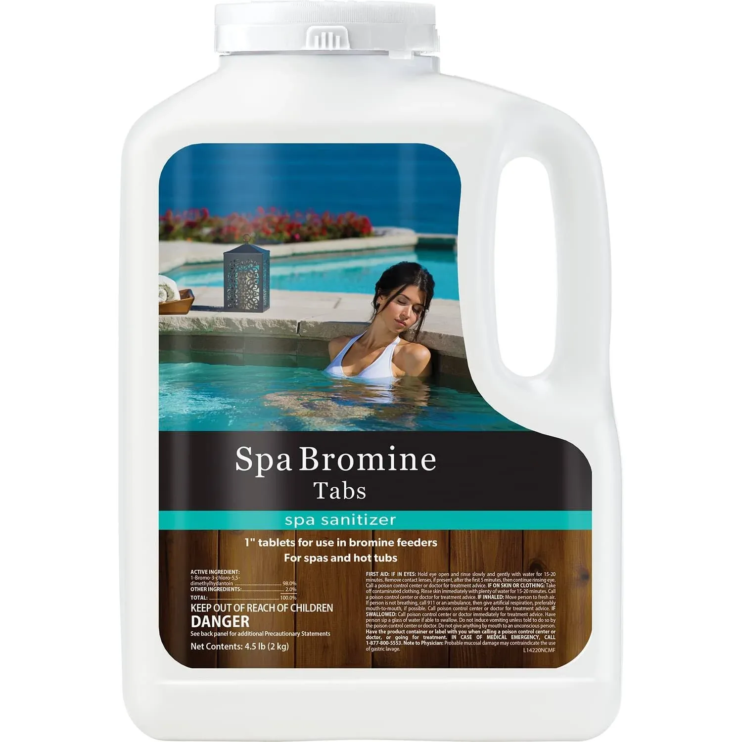 Natural Chemistry Spa Bromine Tablets, 4.5 lb Bottle | 14220NCM