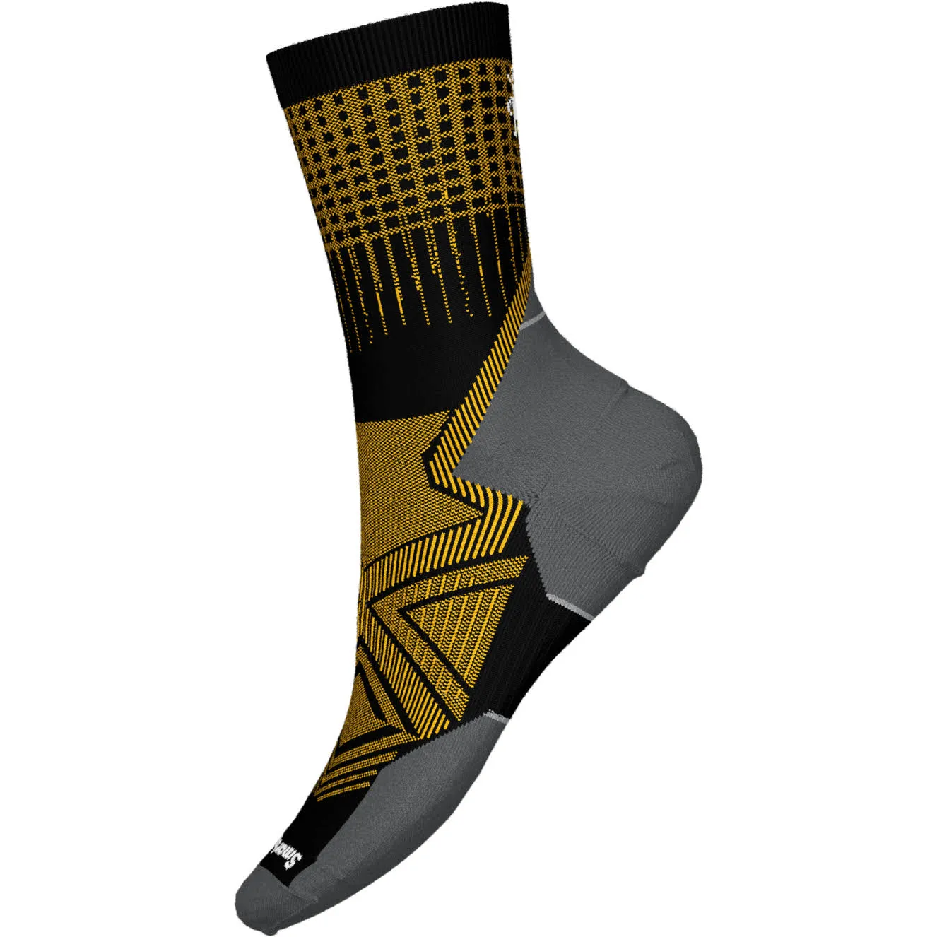 Smartwool Men's Run Targeted Cushion Pattern Mid Crew Socks