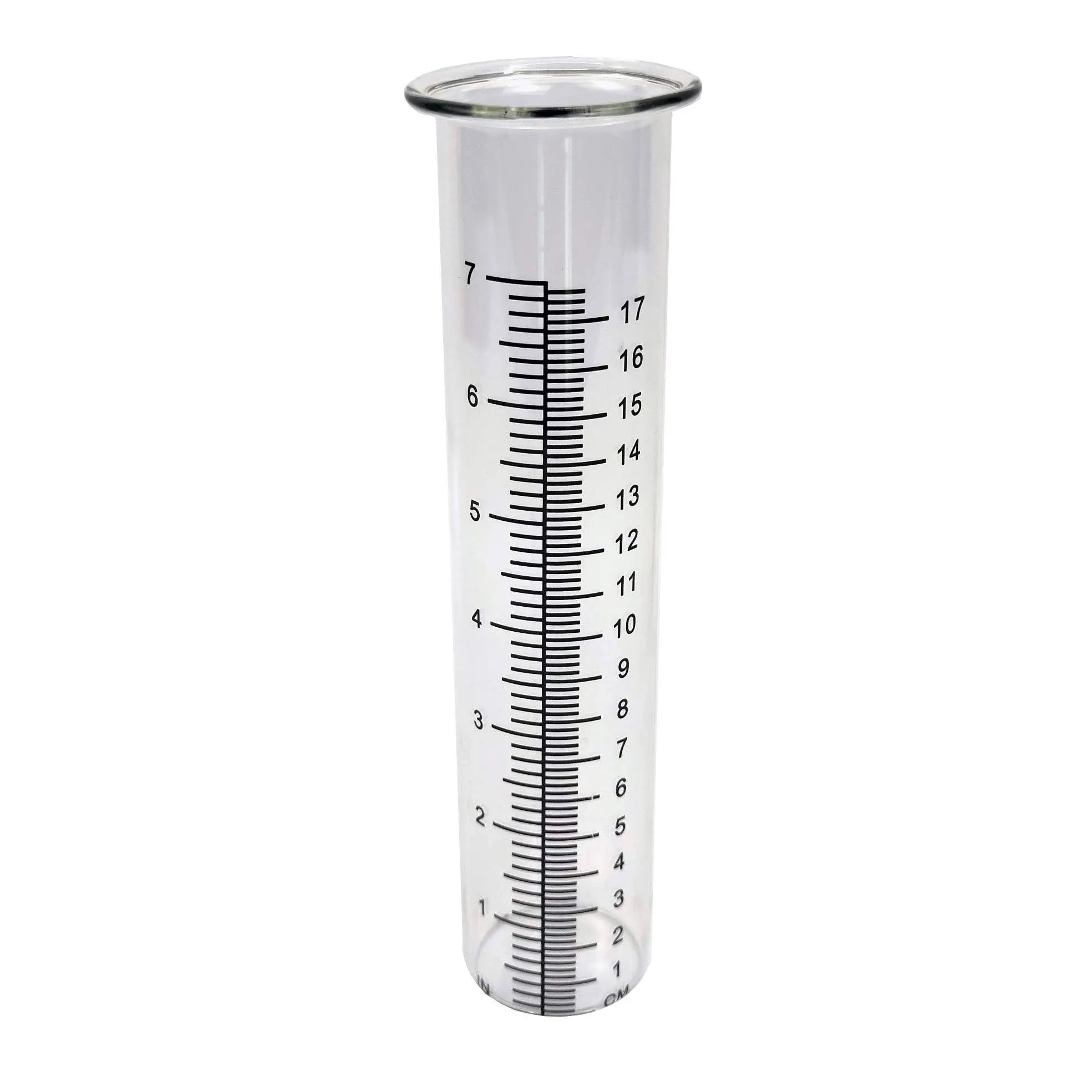 JOYBee 7&#034; Capacity Rain Gauge Tubes for Yard Garden Outdoor Homepack1