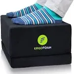 ErgoFoam XL Foot Rest for Under Desk at Work For Stools & High Chairs Chiropractor-Endorsed 2in1 Adjustable Under Desk Footrest Ergonomic High-Density Compression-Resistant Foam Nonslip Desk Foot Rest