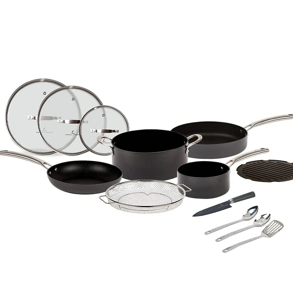 Emeril Lagasse Forever Pans, Pots and Pans Set with Lids