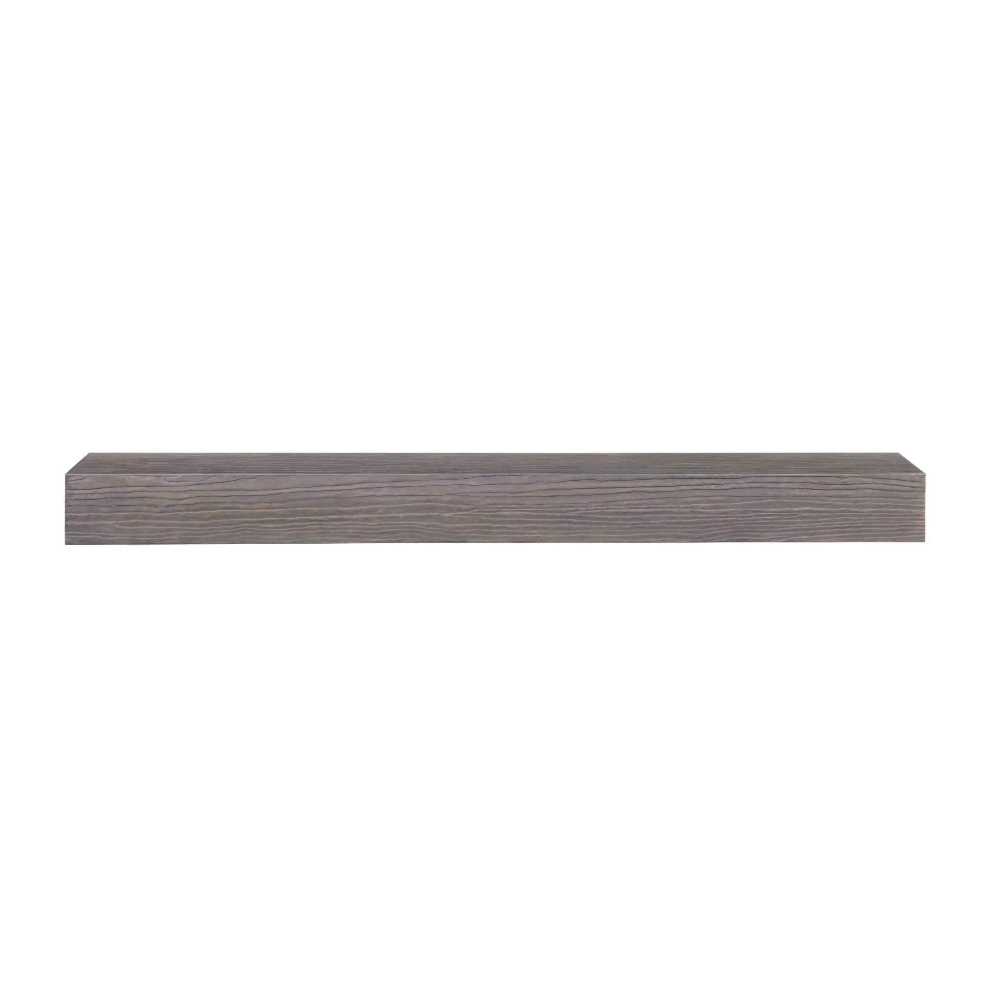 Pearl Mantels Zachary Non-Combustible Natural Wood Look 72" Shelf Little River Finish