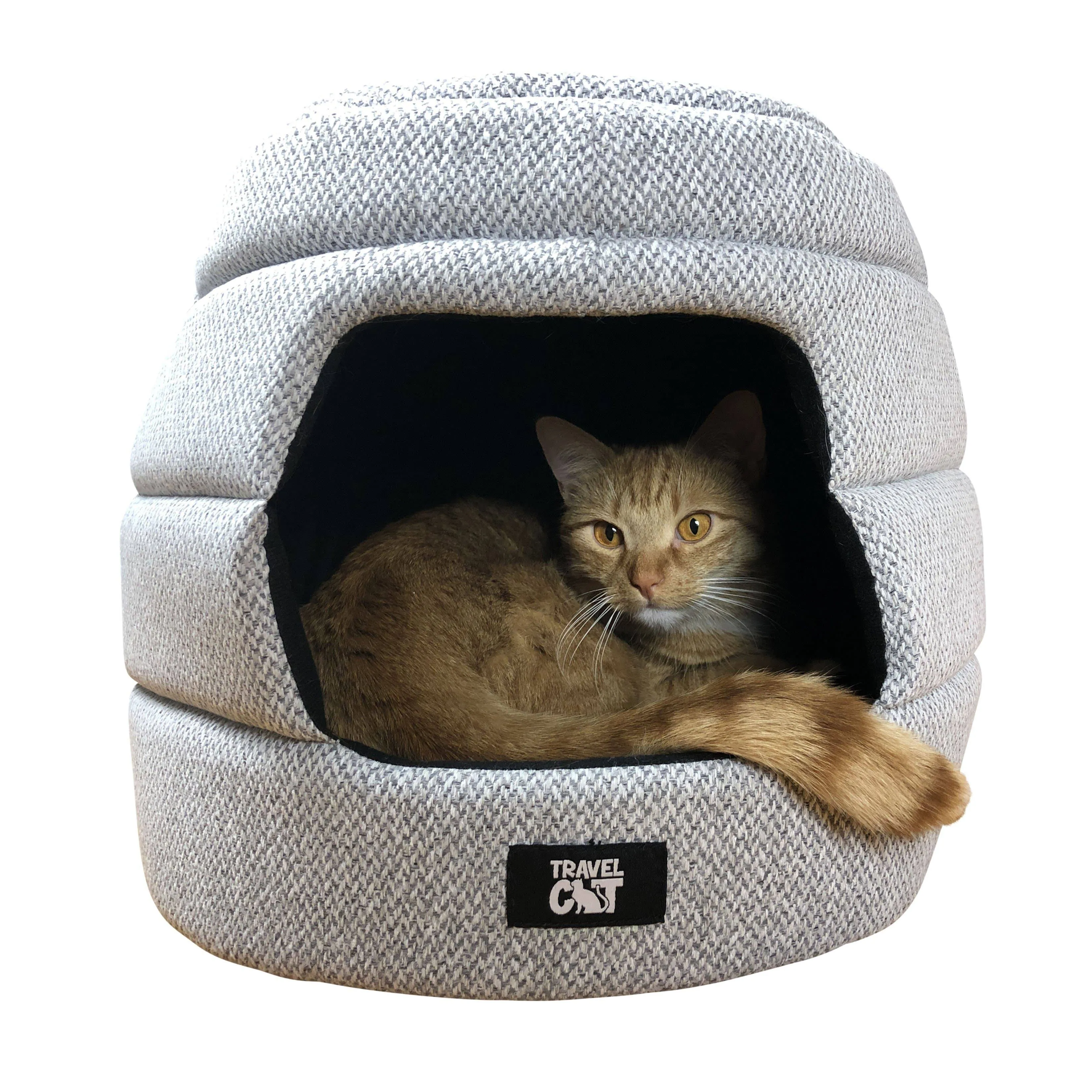 Travel Cat The Meowbile Home Convertible Cat Bed & Cave