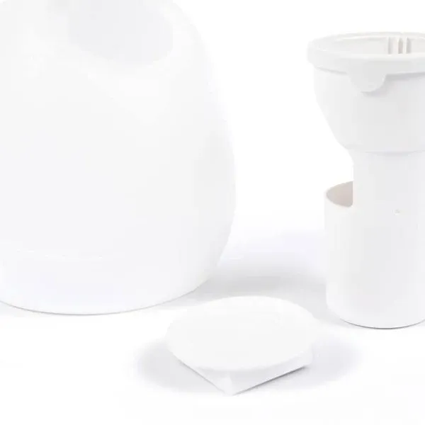 Gardyn Vase Complete Kit in Cauliflower White Designed for Use with gardyns ...