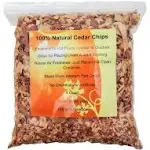 Wood Smith USA 100% Natural Cedar Shavings Mulch Great for Outdoors or Indoor Potted Plants (16 qt Cedar Shavings)