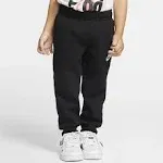 Kids Baby Boy's Club Fleece Rib Cuff Pants (Toddler) Black 2T Toddler