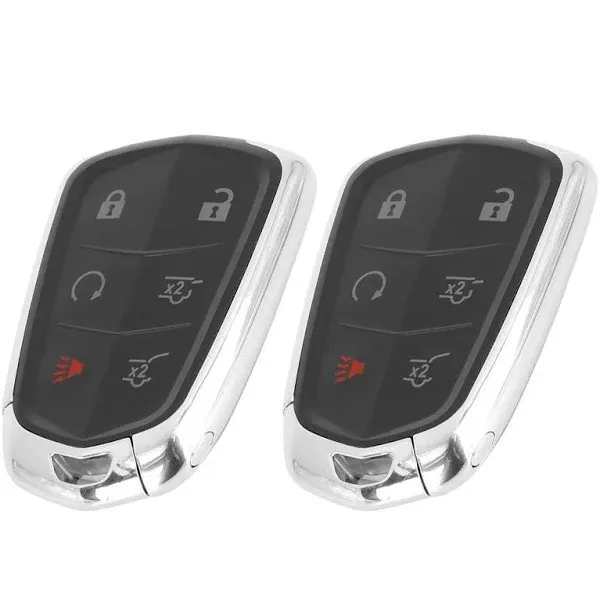 2pcs New Replacement 6 Button Keyless Entry Remote Car Key Fob 315Mhz HYQ2AB for