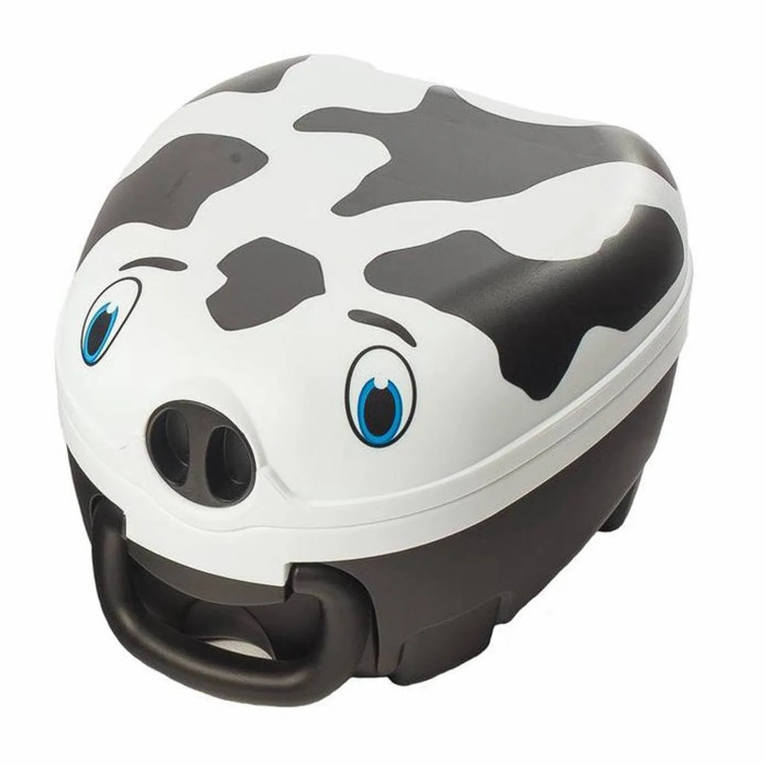 My Carry Potty - Cow Travel Potty, Award-Winning Portable Toddler Toilet Seat for Kids to Take Everywhere