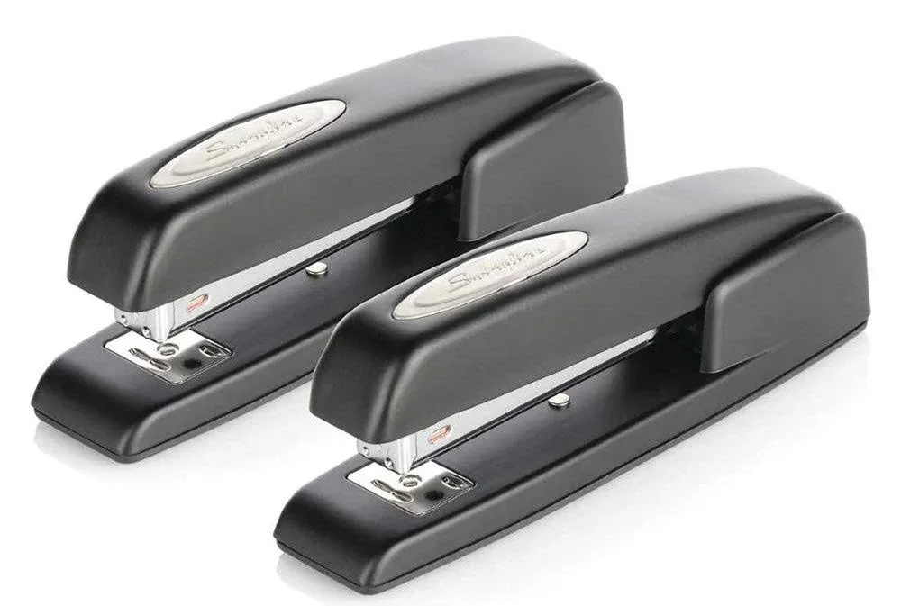 Swingline Staplers, 747 Iconic Desk Staplers, Antimicrobial, 25 Sheet Paper ...