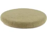 Sigmat Memory Foam Seat Cushion Anti-slip Soft Round Stool Cushion Chair Pad 16 Inch Camel