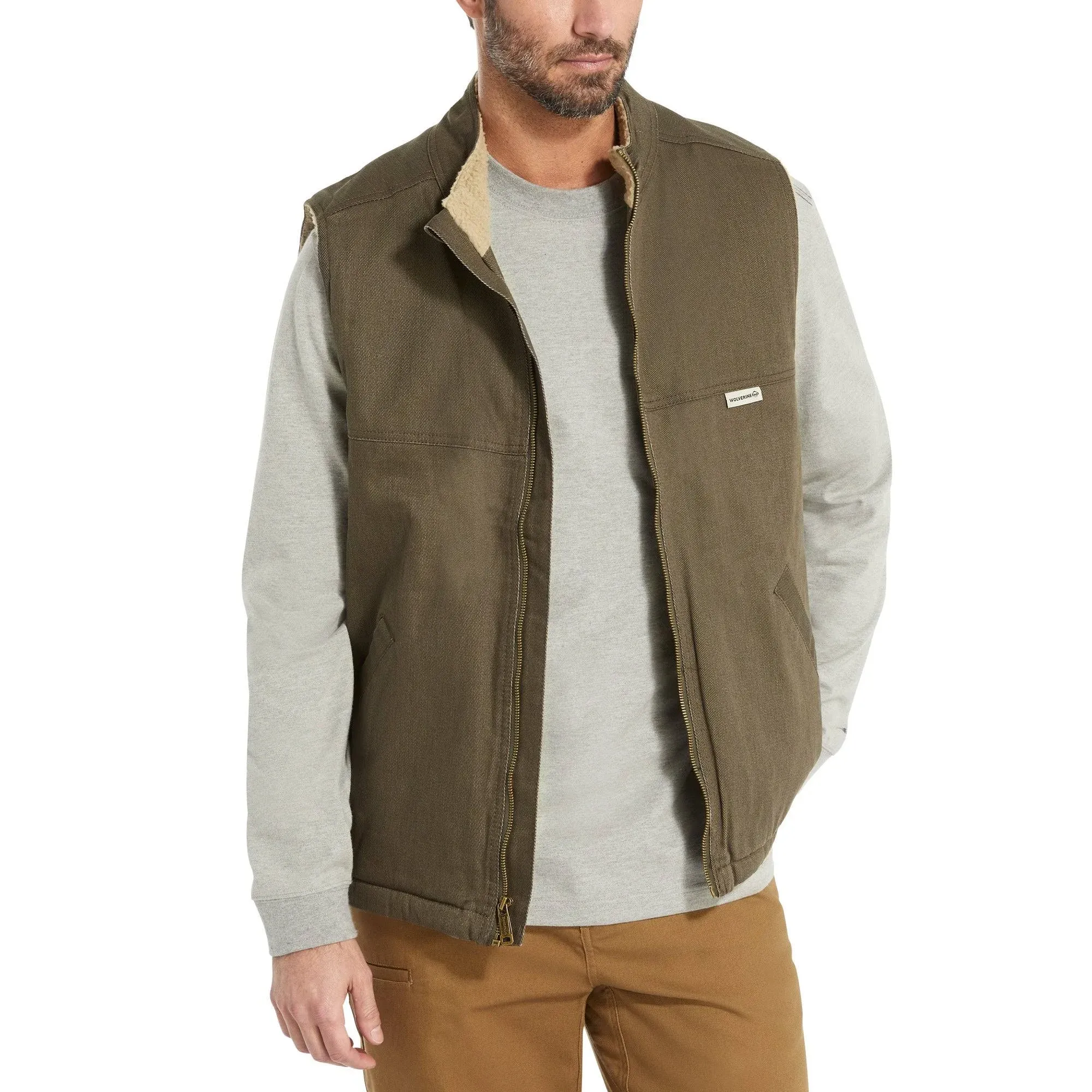 Wolverine Men's Upland Vest, LT, Bison