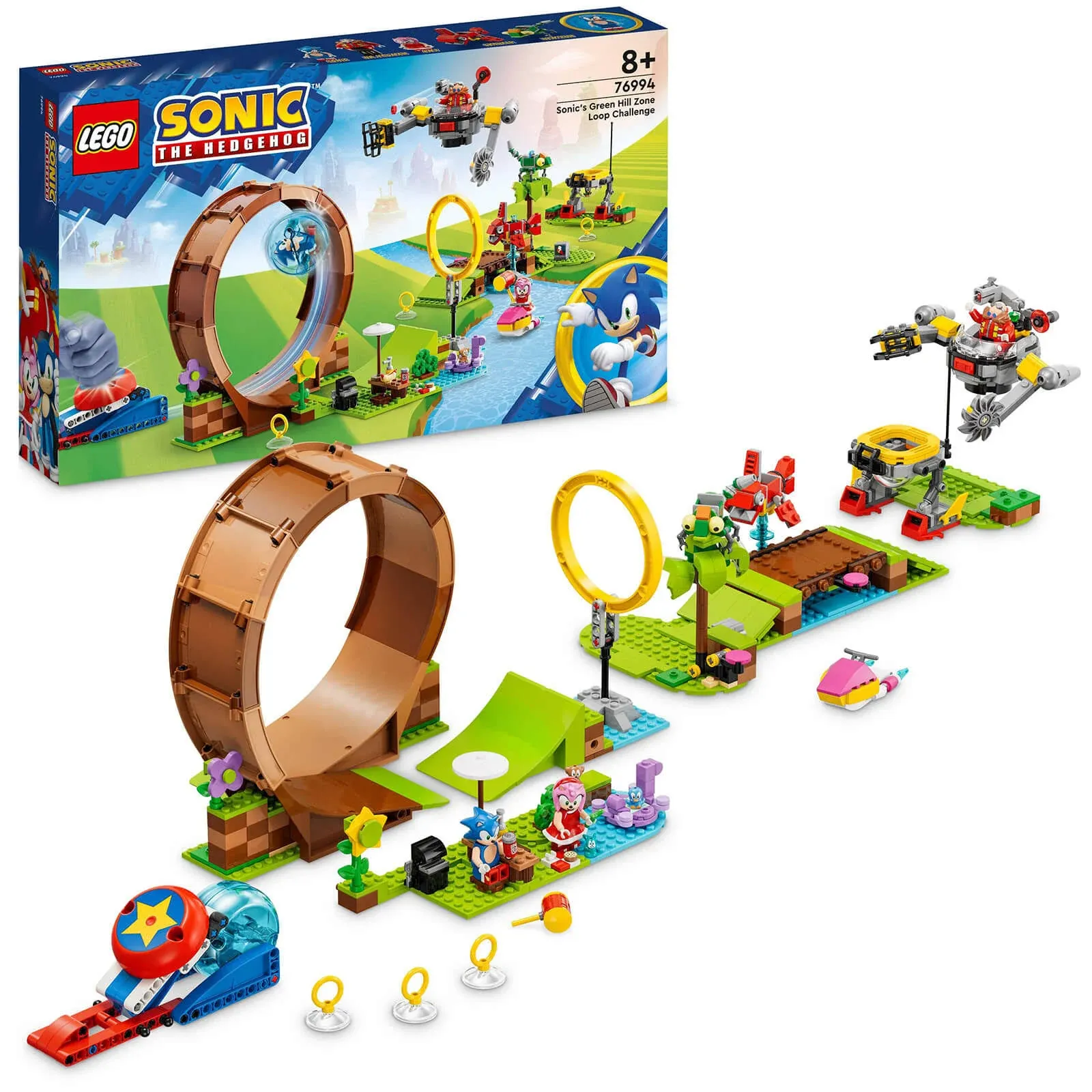 LEGO 76994 Sonic's Green Hill Zone Loop Challenge